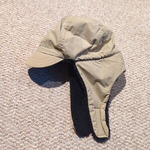 Vintage Columbia Trapper Hat Ear Flaps S/M Ski Winter Cap Sherpa Lined 90s